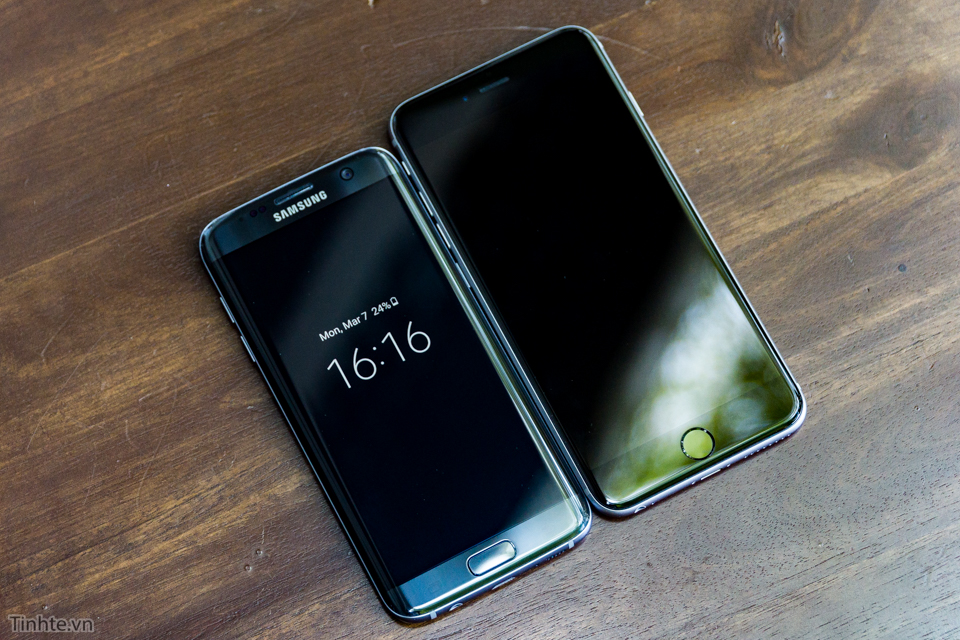 So sánh giữa Iphone 6s Plus và Samsung Galaxy S7 Edge