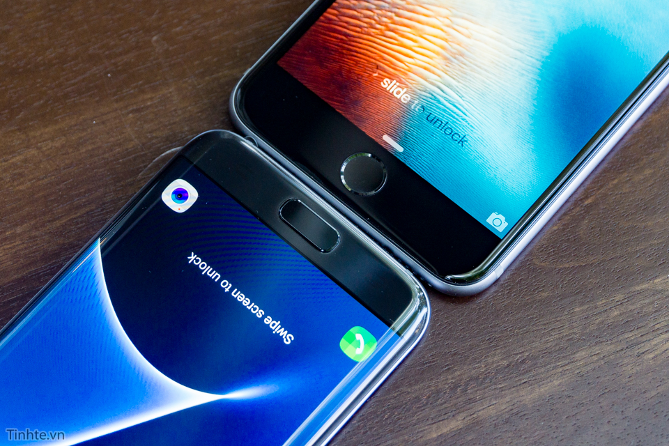 So sánh giữa Iphone 6s Plus và Samsung Galaxy S7 Edge