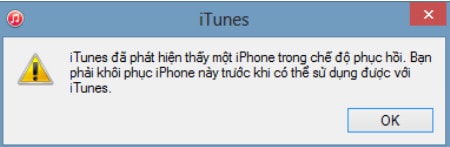 Sửa lỗi iphone "is disabled connect to itunes"