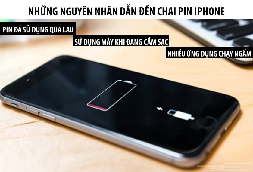Nguyên nhân dẫn đến việc phải thay pin iPhone 11 Pro Max
