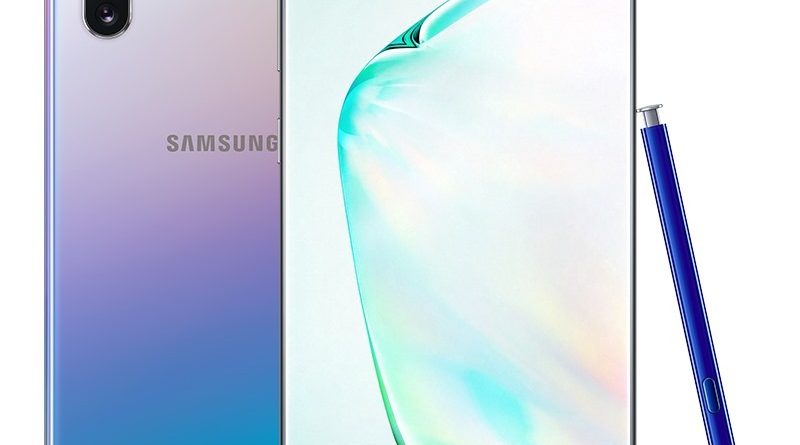 Samsung Note 10 Plus màu bạc