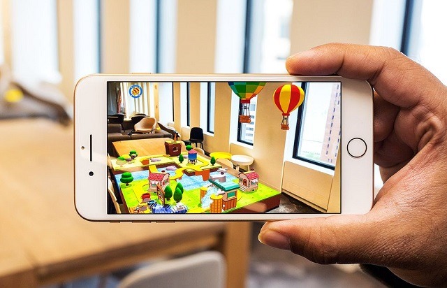 Tính năng thực tế ảo trên iPhone 8 Plus