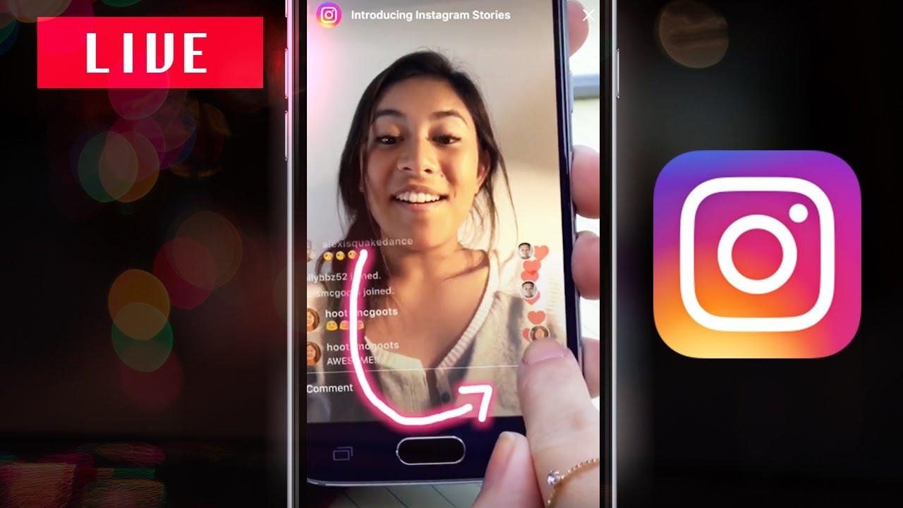 Người dùng hoàn toàn có thể livestream ngắn cùng Instagram App