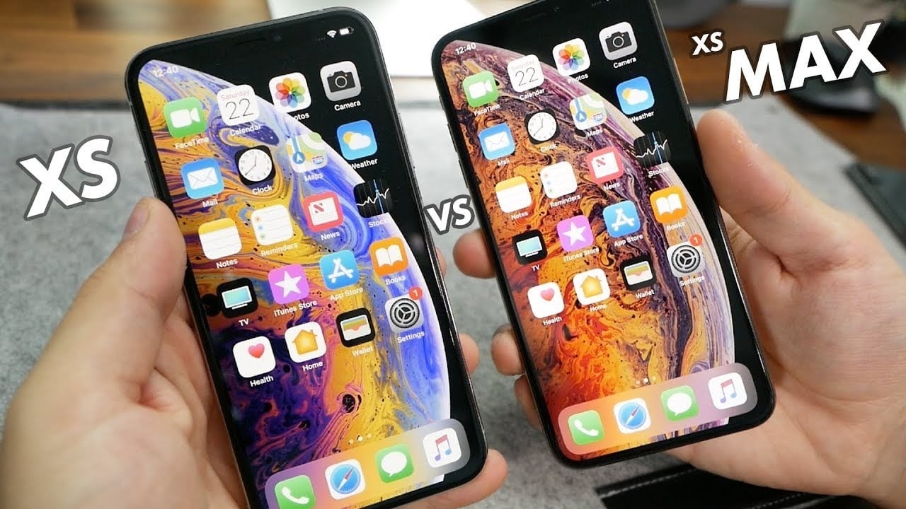 Thiết kế của iPhone XS và iPhone XS Max