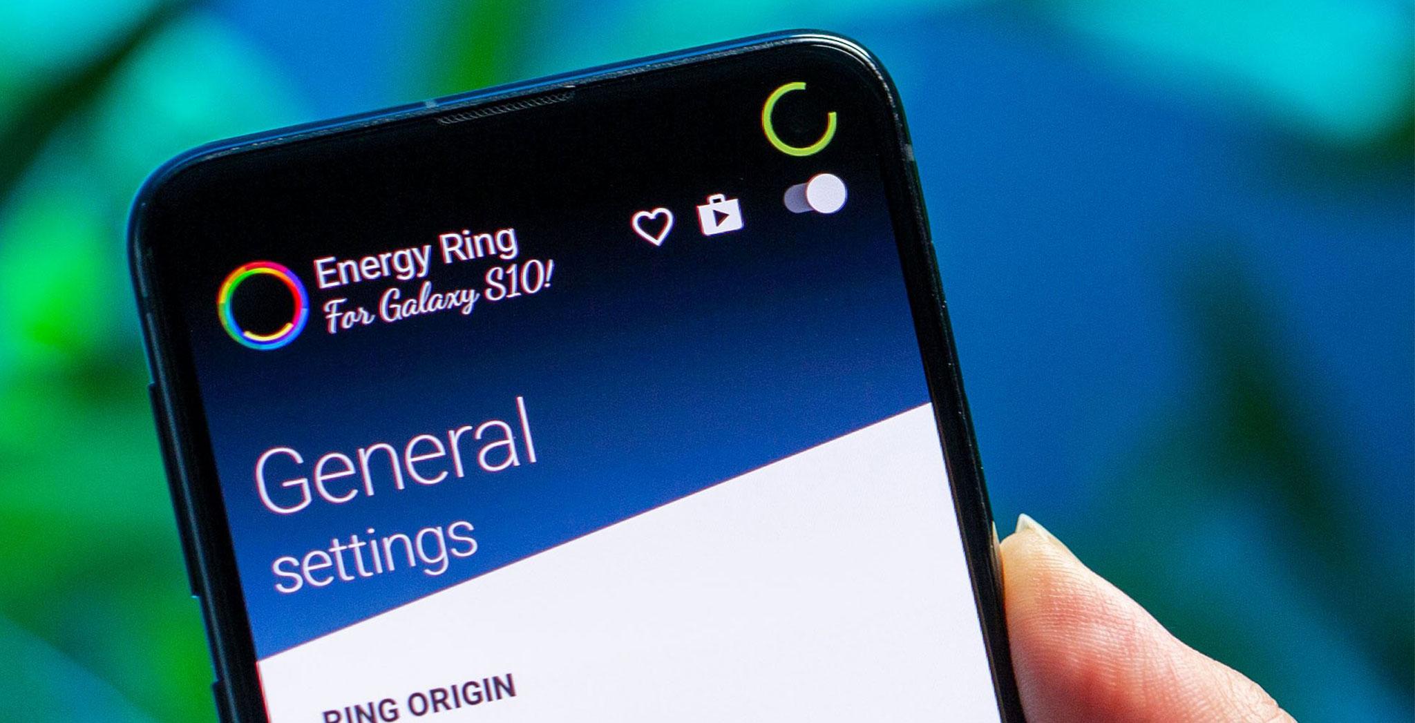 Ứng dụng Energy Ring mang đến cách hiển thị pin mới lạ, dễ theo dõi